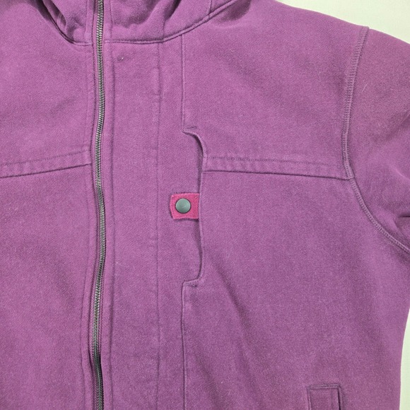 Lululemon Athletica Men's XL Purple Full Zip Hoodie Jacket Fleece Lined - Picture 4 of 10
